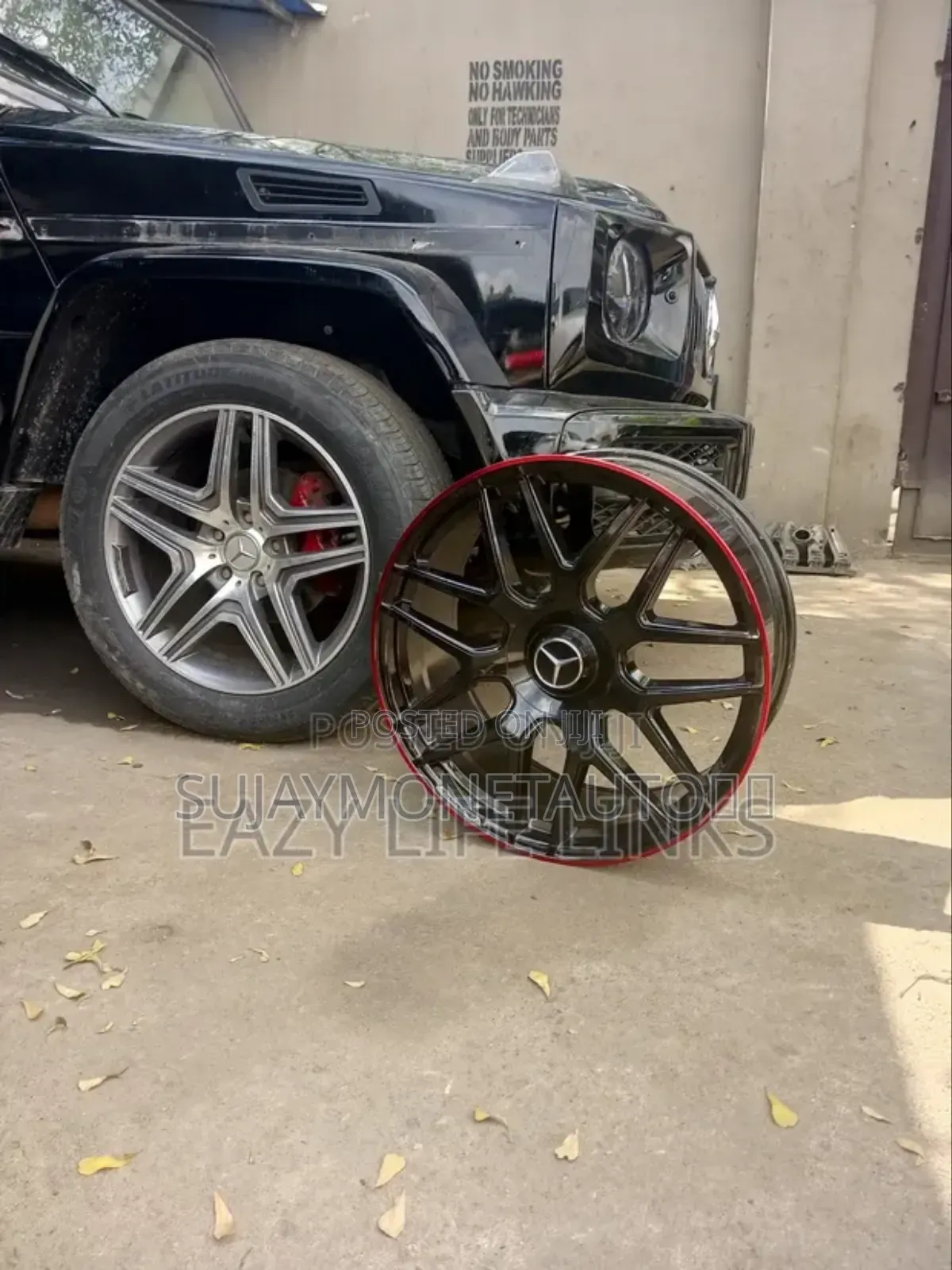 Mercedes Benz Gwagon 22 Rim