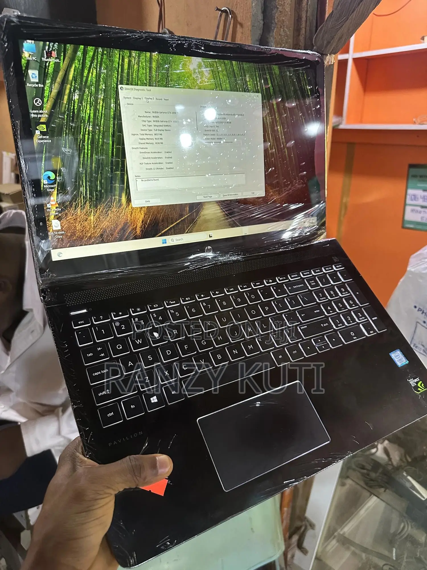 Laptop HP Pavilion Power 15 8GB Intel Core i7 SSD 256GB