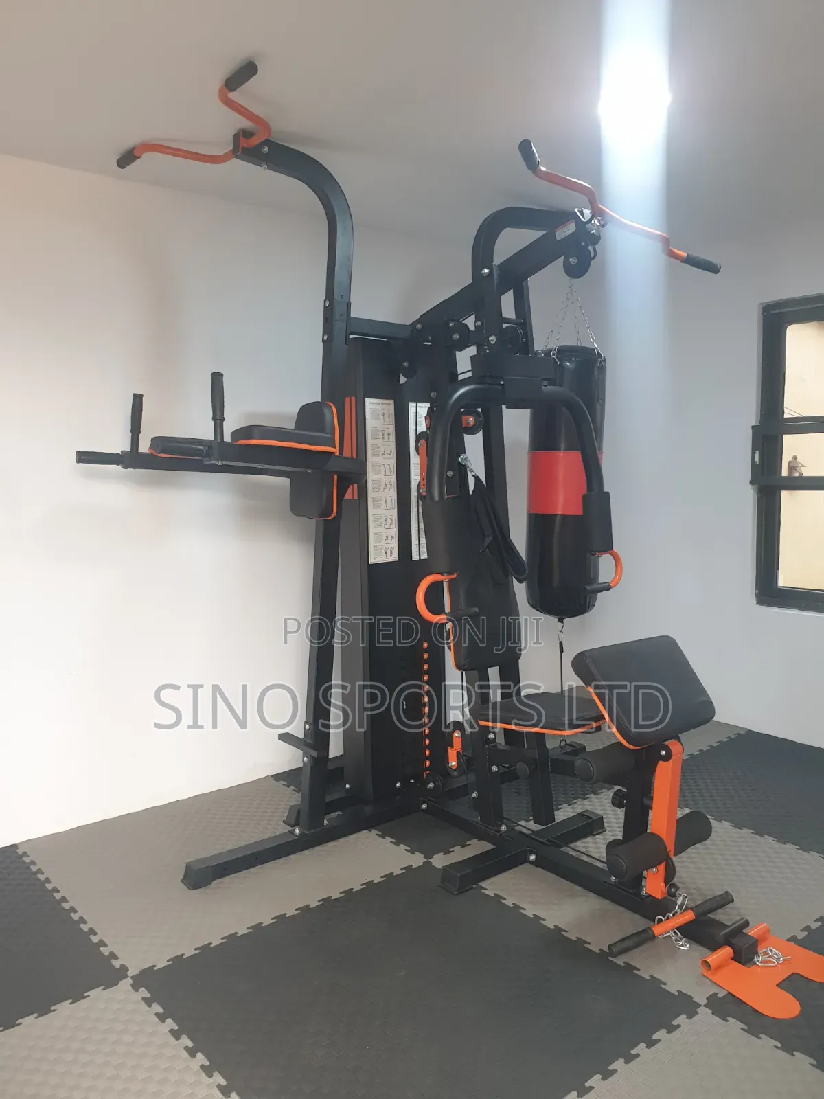 Heavy Duty 3-Station Gym