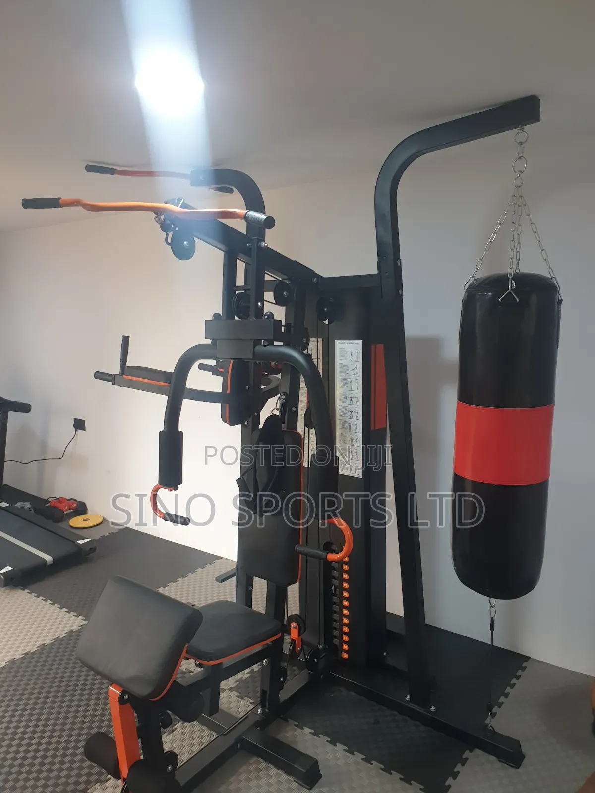 Heavy Duty 3-Station Gym