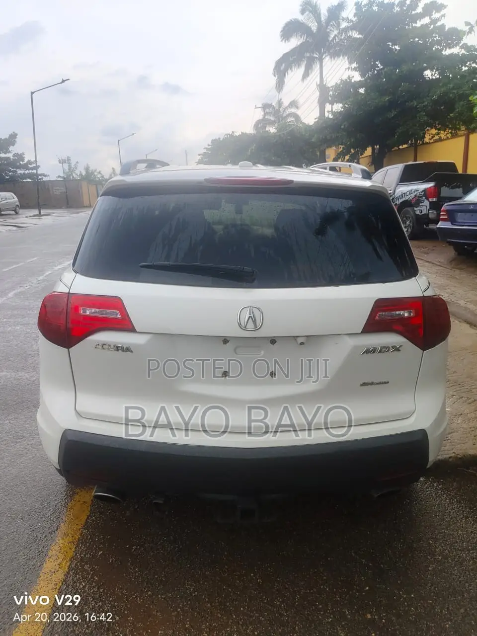 Acura MDX SUV 4dr AWD (3.7 6cyl 5A) 2007 White