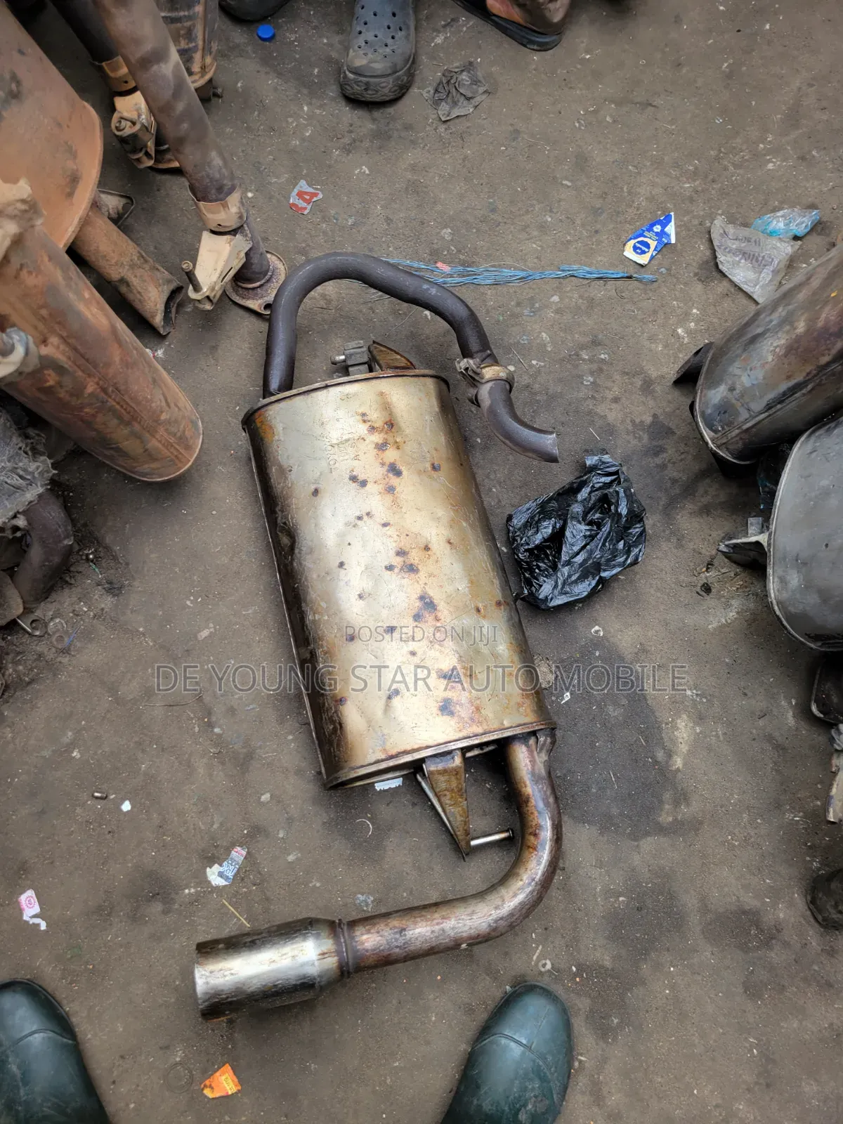 Back Exhaust Port for Toyota Matrix 2004 4will