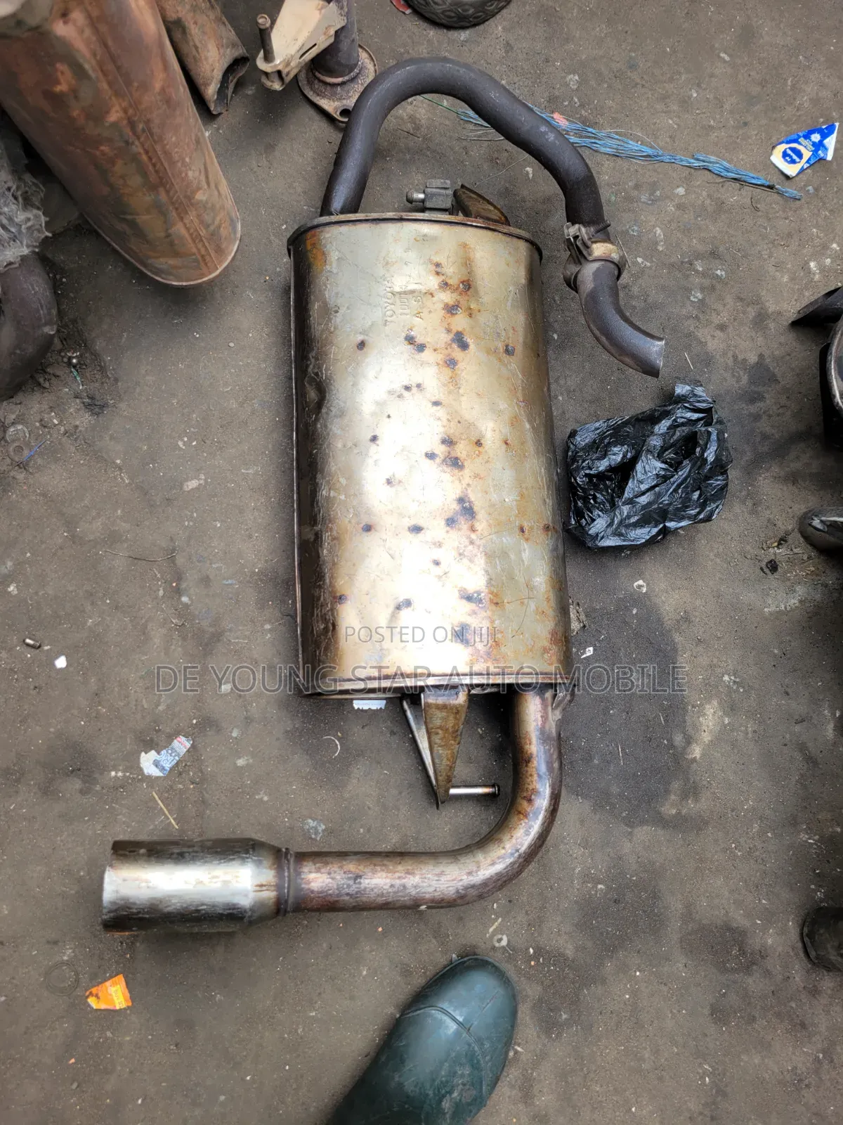 Back Exhaust Port for Toyota Matrix 2004 4will