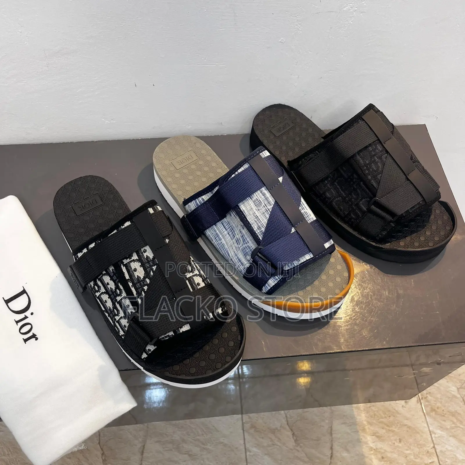Original Christian Dior Alpha Tech Slides