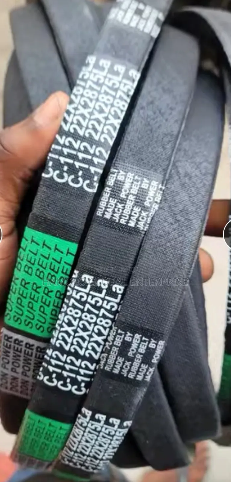 C424 V-belt C112, C120, C90, C125