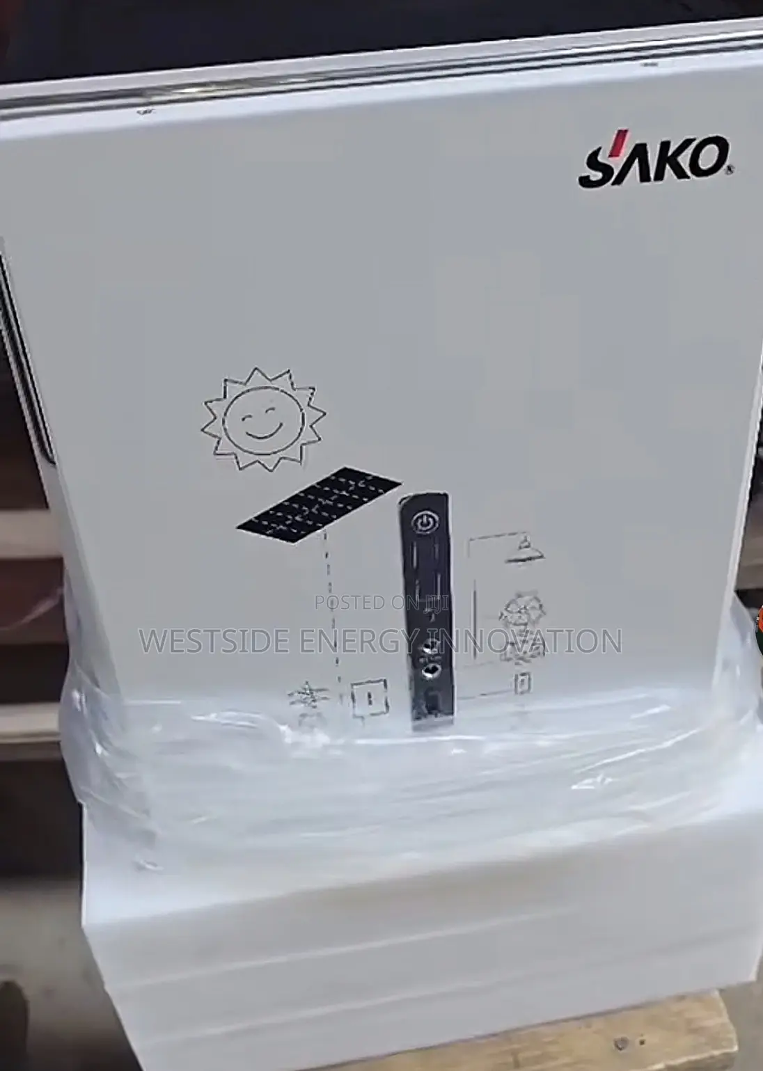 Sako Solar Generator 300w/1kwh Battery