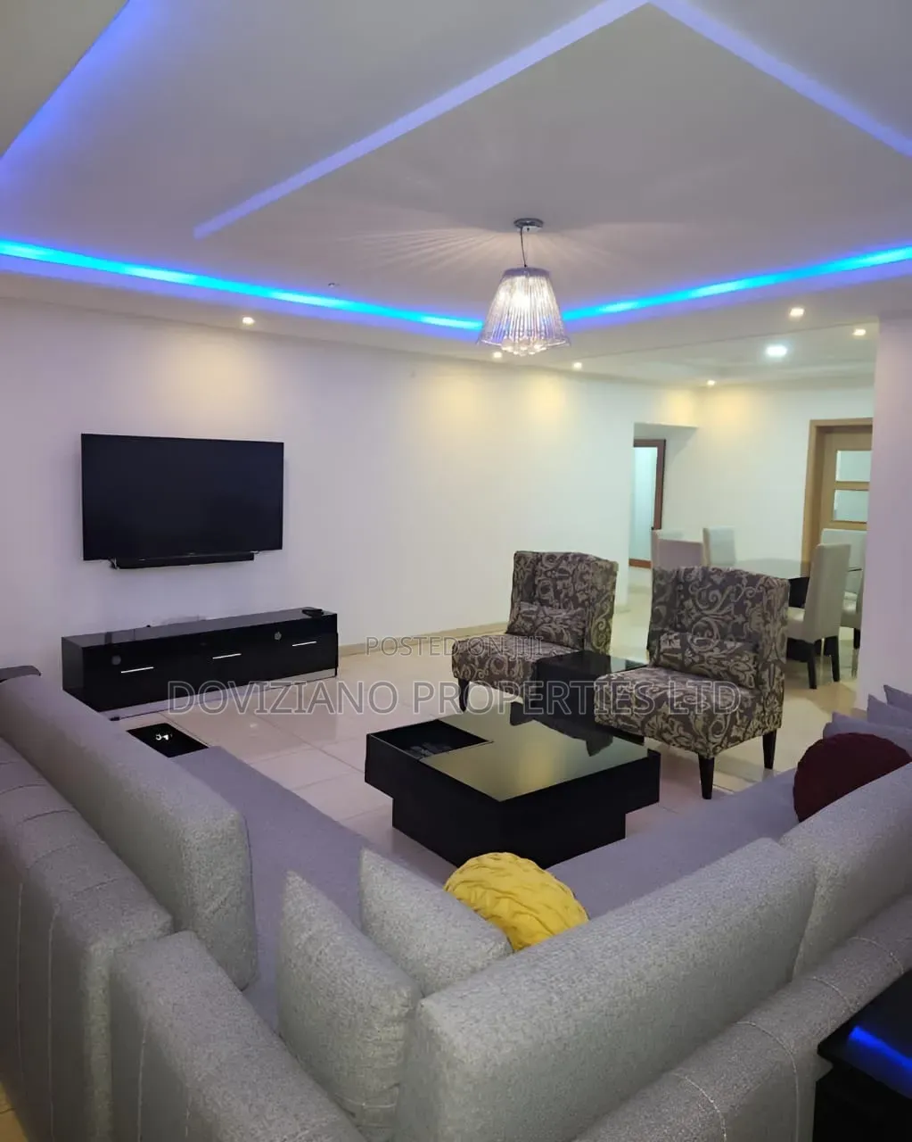 Furnished 3bdrm Apartment in Victoria Island Extension for rent