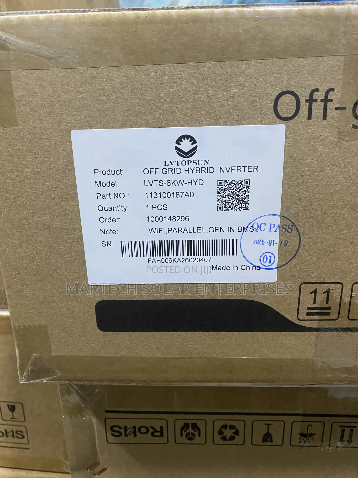 6kva/48v Lvtopsun Solar Hybrid Inverter