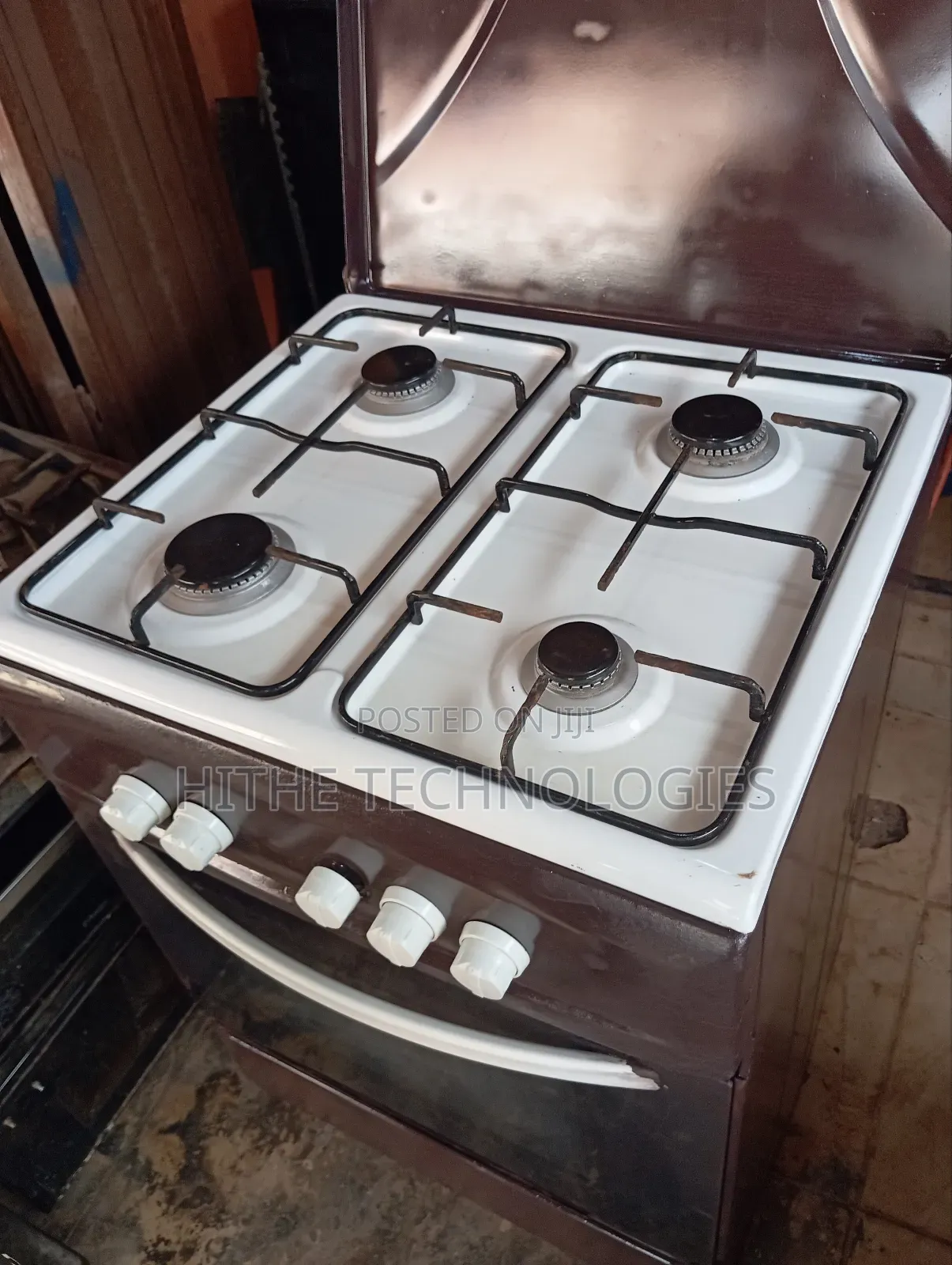 Used 3-Gas Burner + 1 Hotplate Standing Gas Cooker