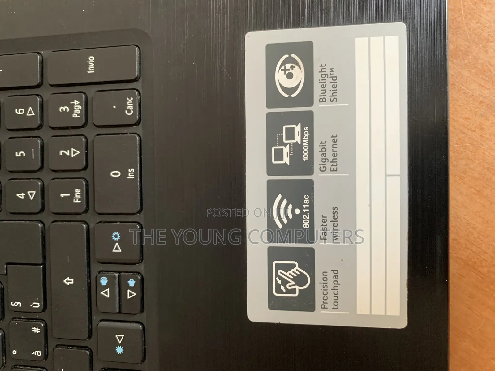 Laptop Acer Aspire 3 A315-31 8GB Intel Pentium HDD 320GB