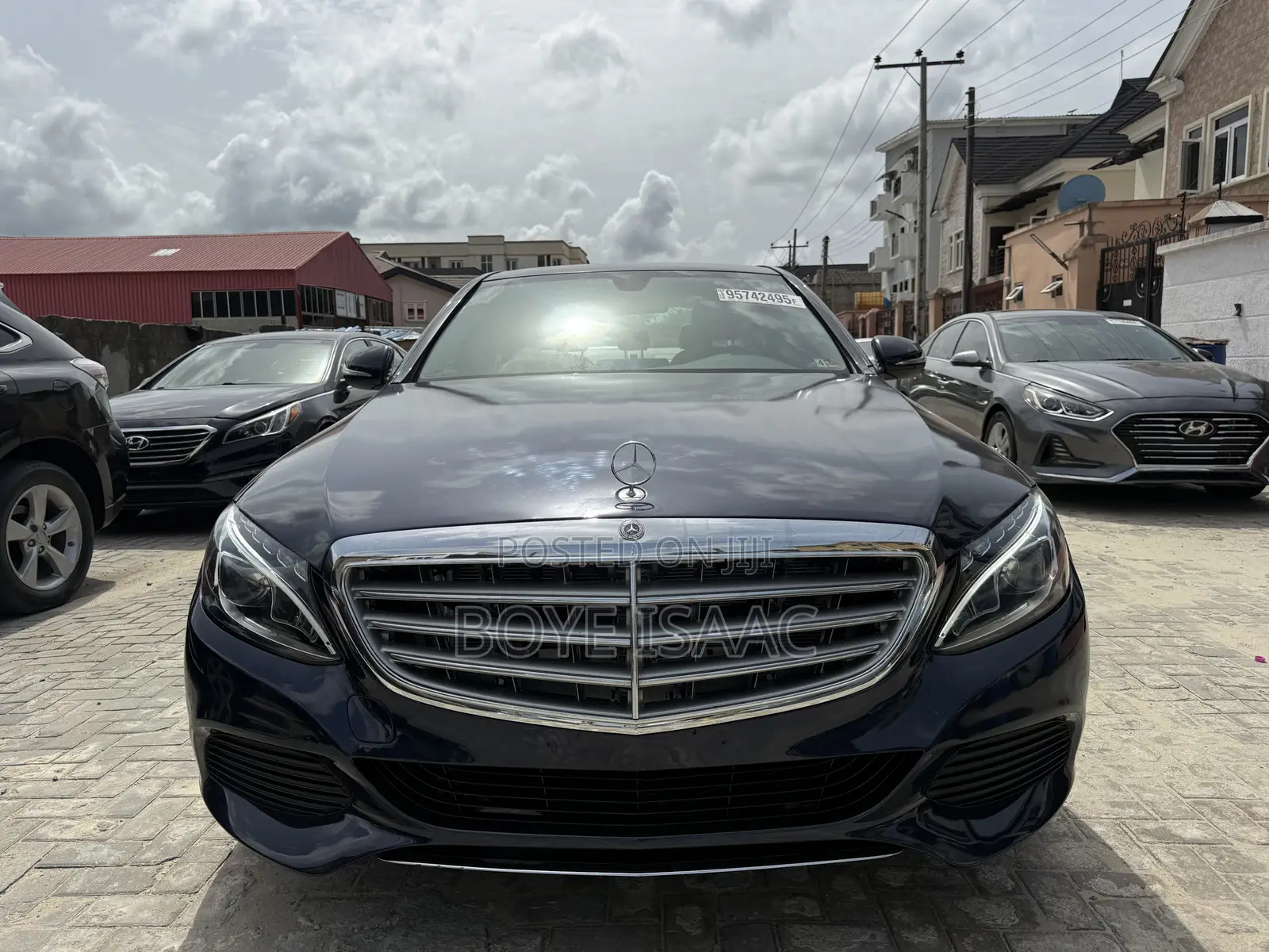 Mercedes-Benz C300 Luxury 4dr AWD 4Matic Sedan (2.0L 4cyl 7A) 2015 Blue