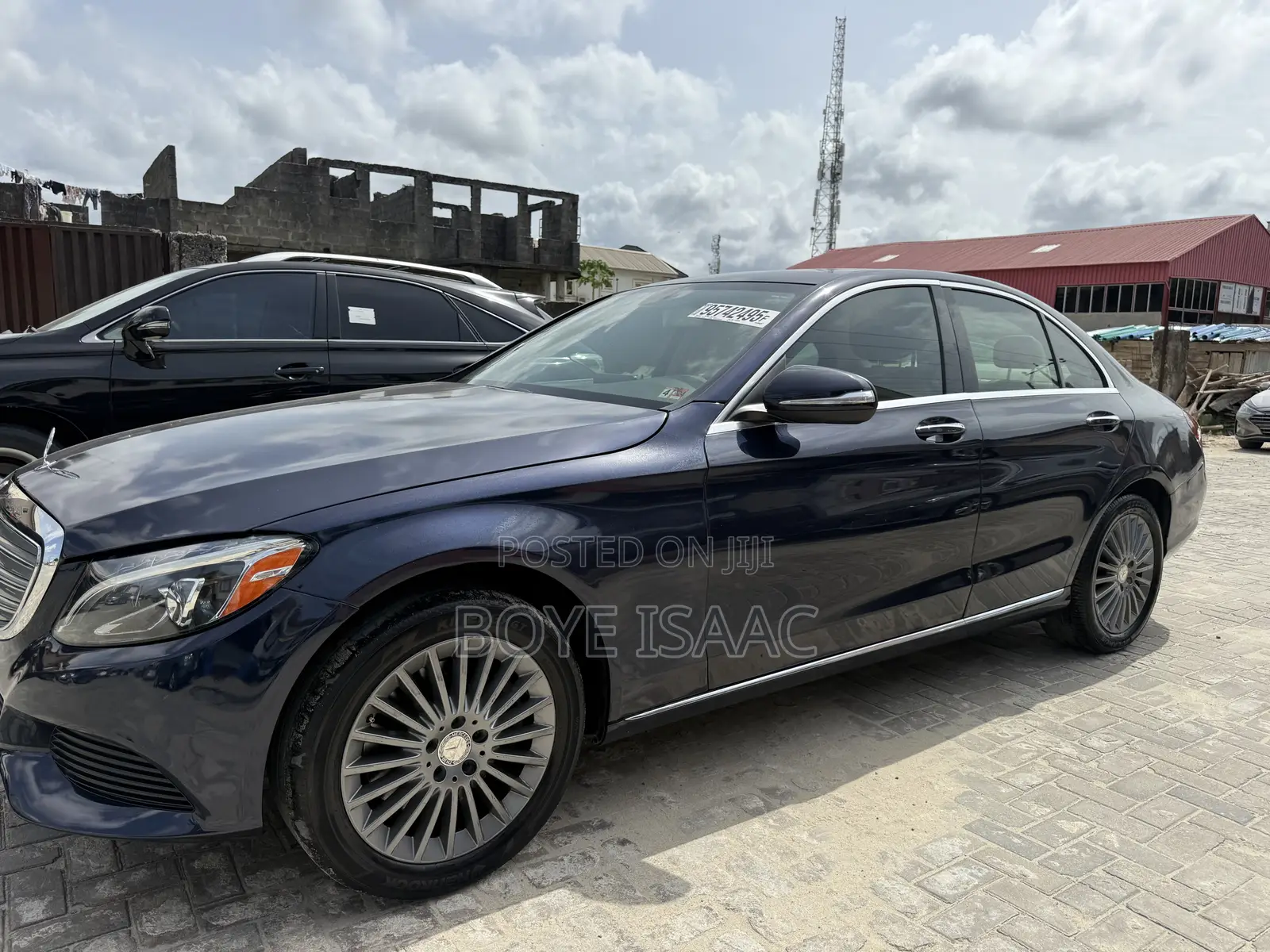Mercedes-Benz C300 Luxury 4dr AWD 4Matic Sedan (2.0L 4cyl 7A) 2015 Blue