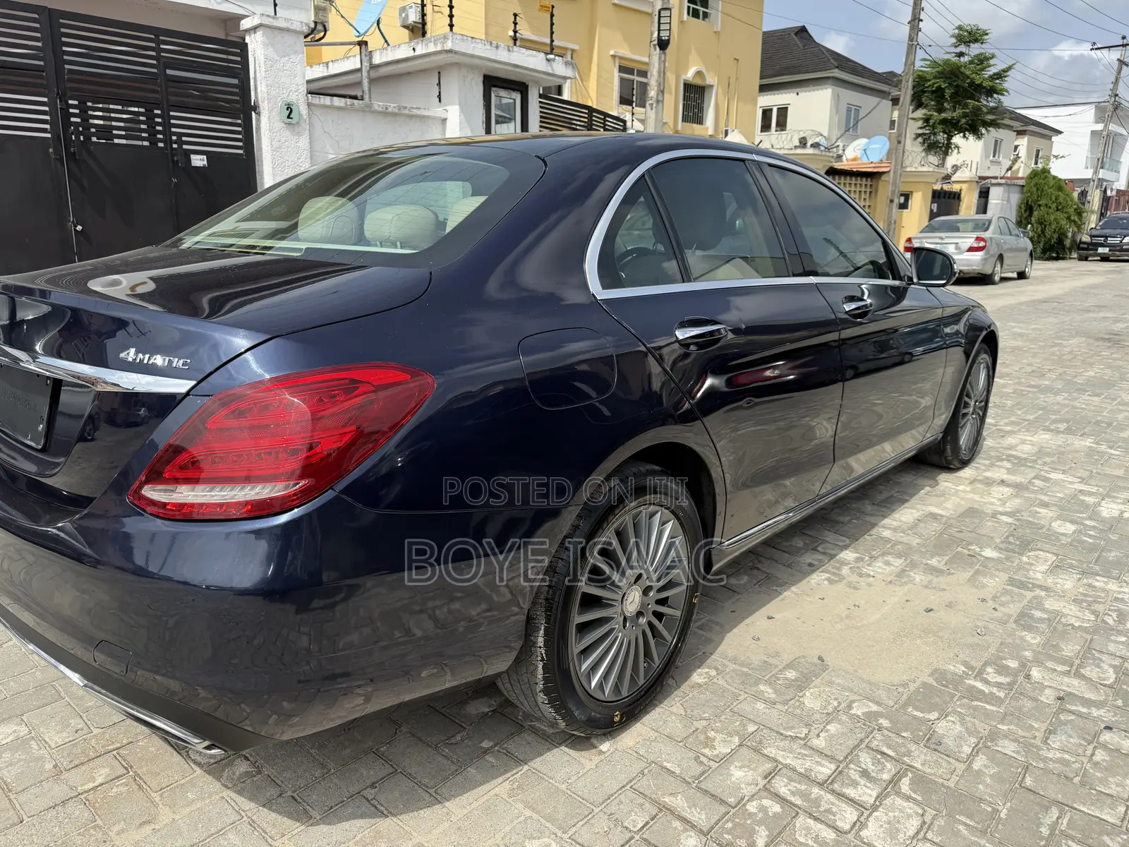 Mercedes-Benz C300 Luxury 4dr AWD 4Matic Sedan (2.0L 4cyl 7A) 2015 Blue