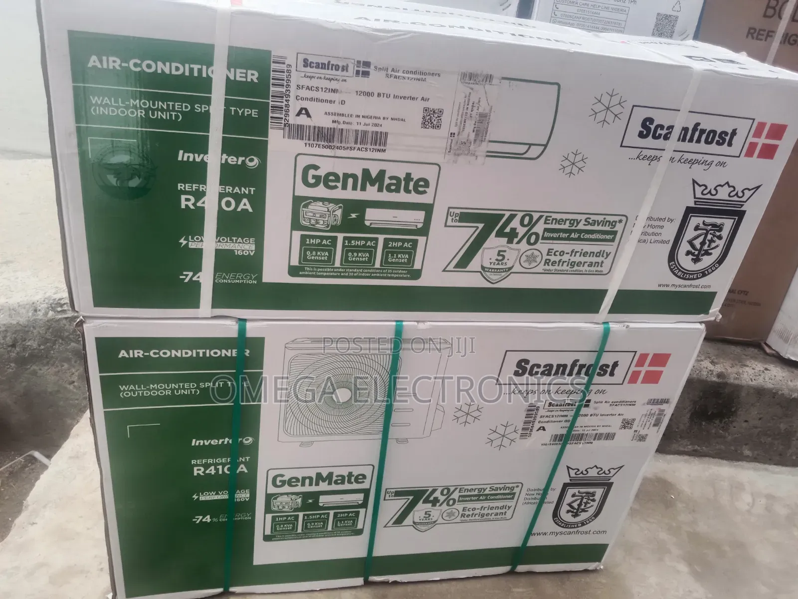 Scanfrost Air Conditioner Inverter 1.5hp