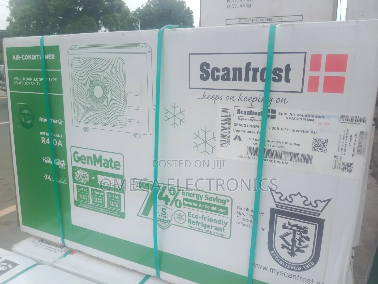 Scanfrost Air Conditioner Inverter 1.5hp