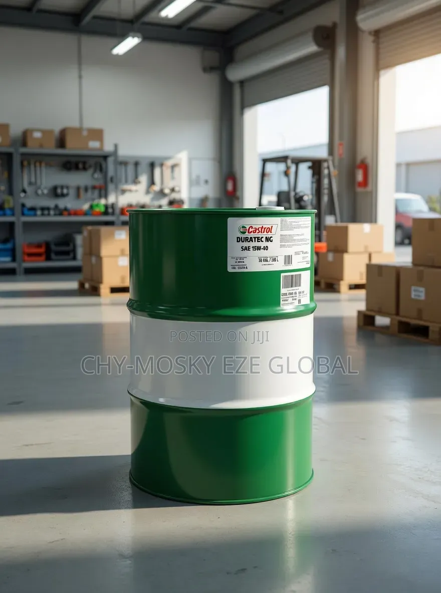 Castrol Duratec Ng Sae 15w-40 Natural Gas Engine Oil (208ltr/Drum)