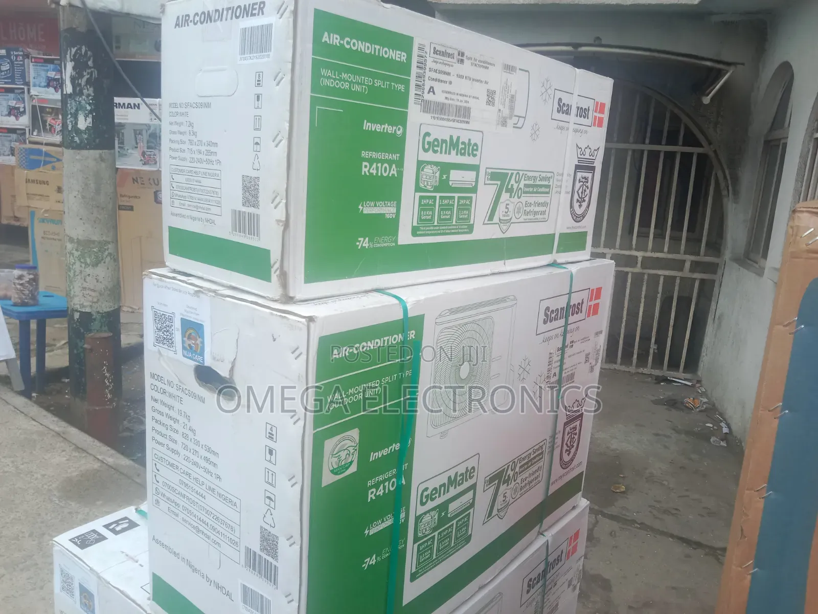 Scanfrost Air Conditioner Split Unit Inverter Saves 74%