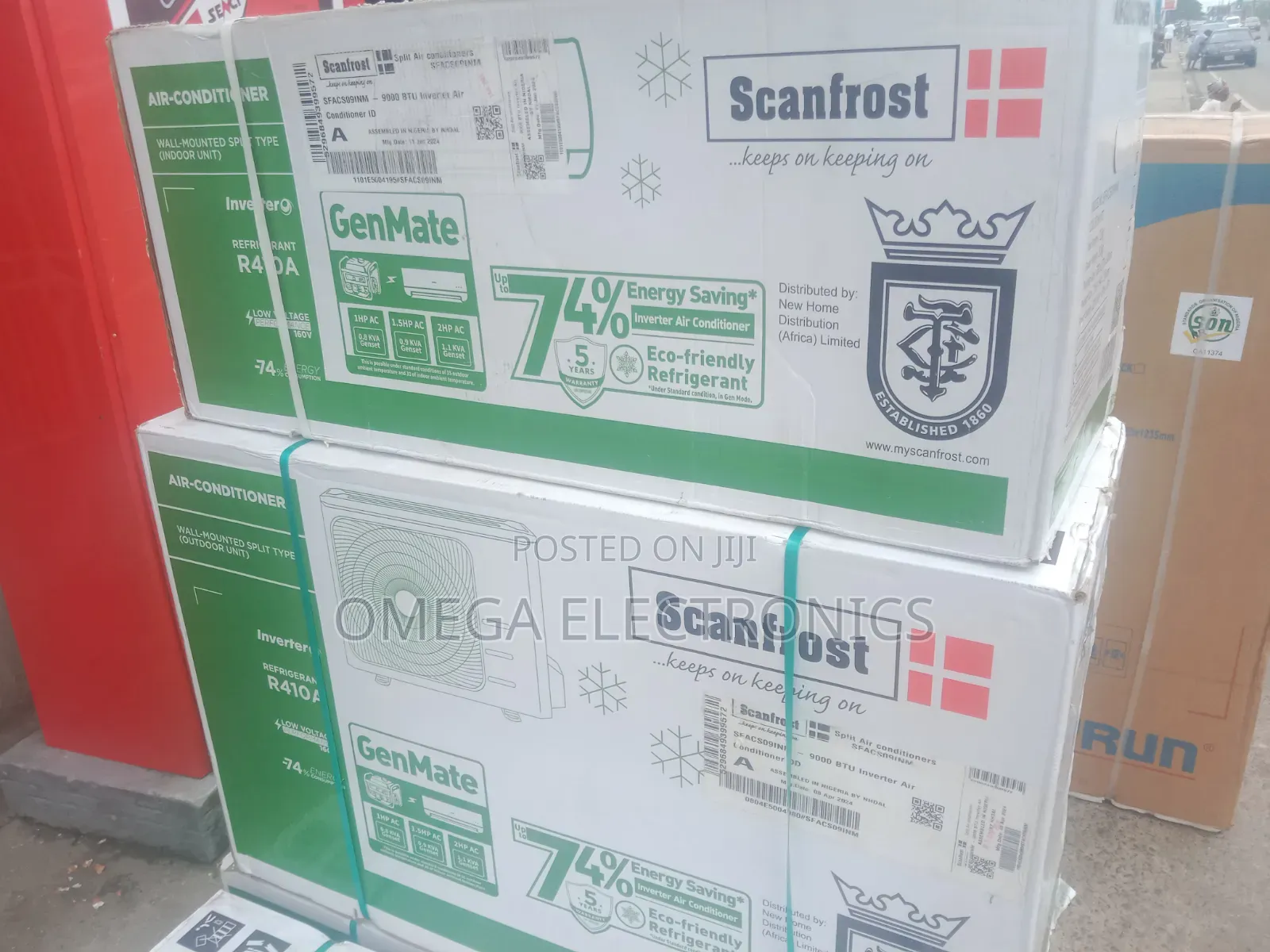 Scanfrost Air Conditioner Split Unit Inverter Saves 74%