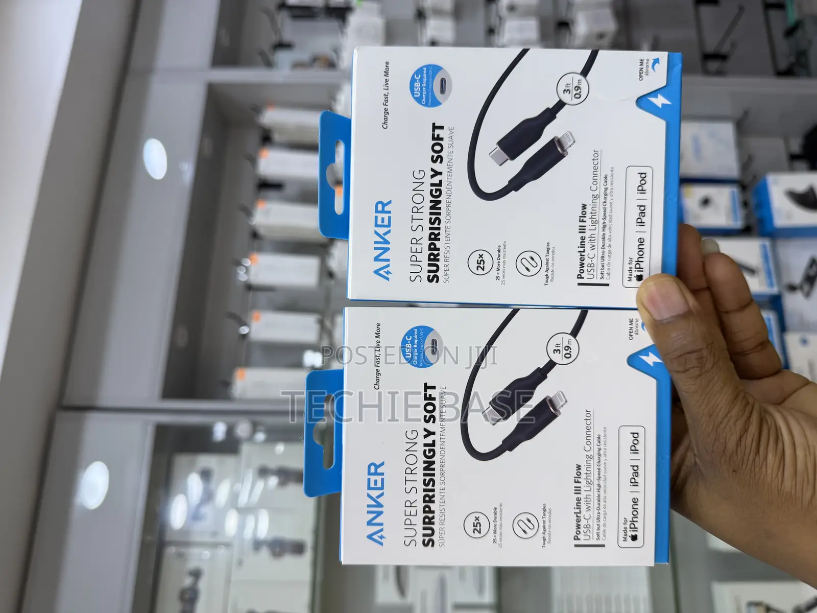 Anker 641 Usb-C to Lightning 3ft Cable (Flow Iii Silicone)
