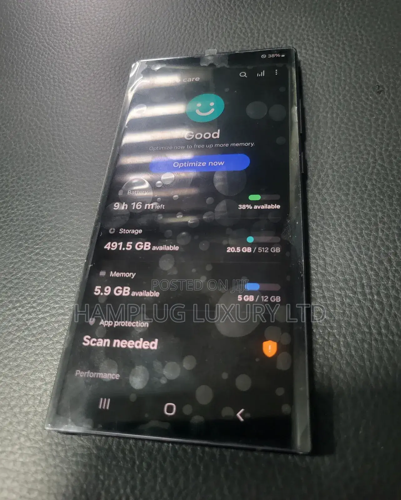 New Samsung Galaxy S22 Ultra 256 GB Black