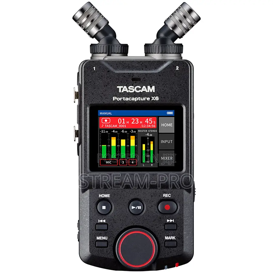 Tascam Portacapture X6 32-bit 6-channel Multitrack Field Recorder