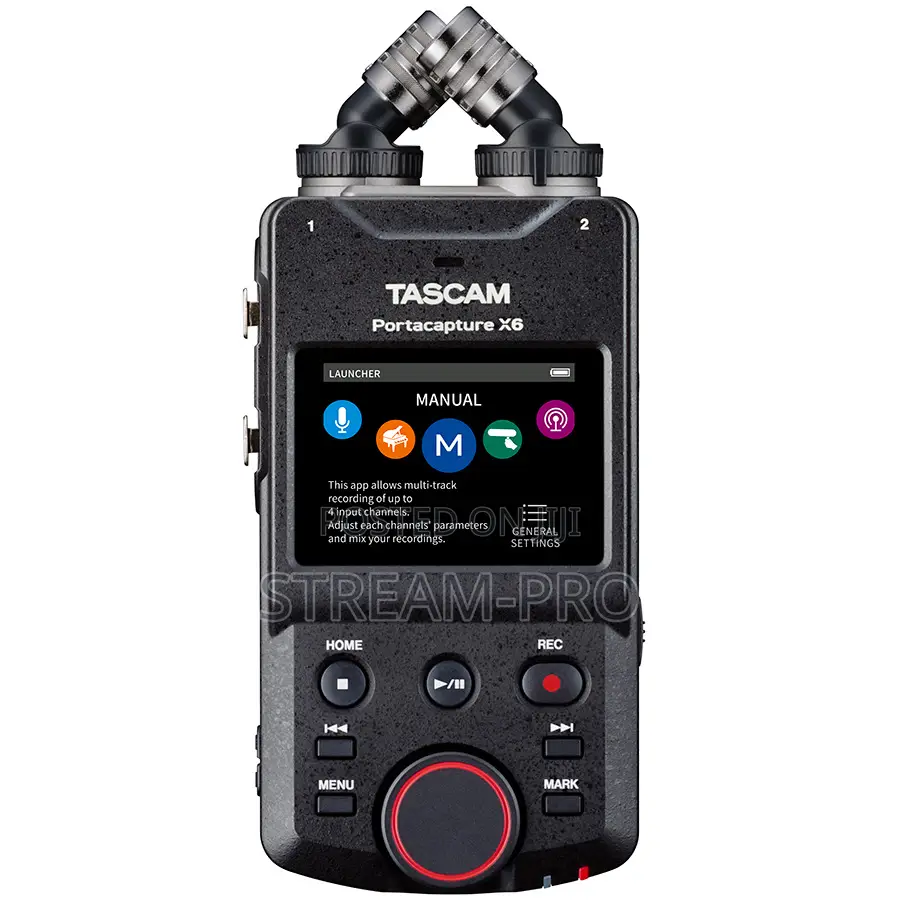 Tascam Portacapture X6 32-bit 6-channel Multitrack Field Recorder