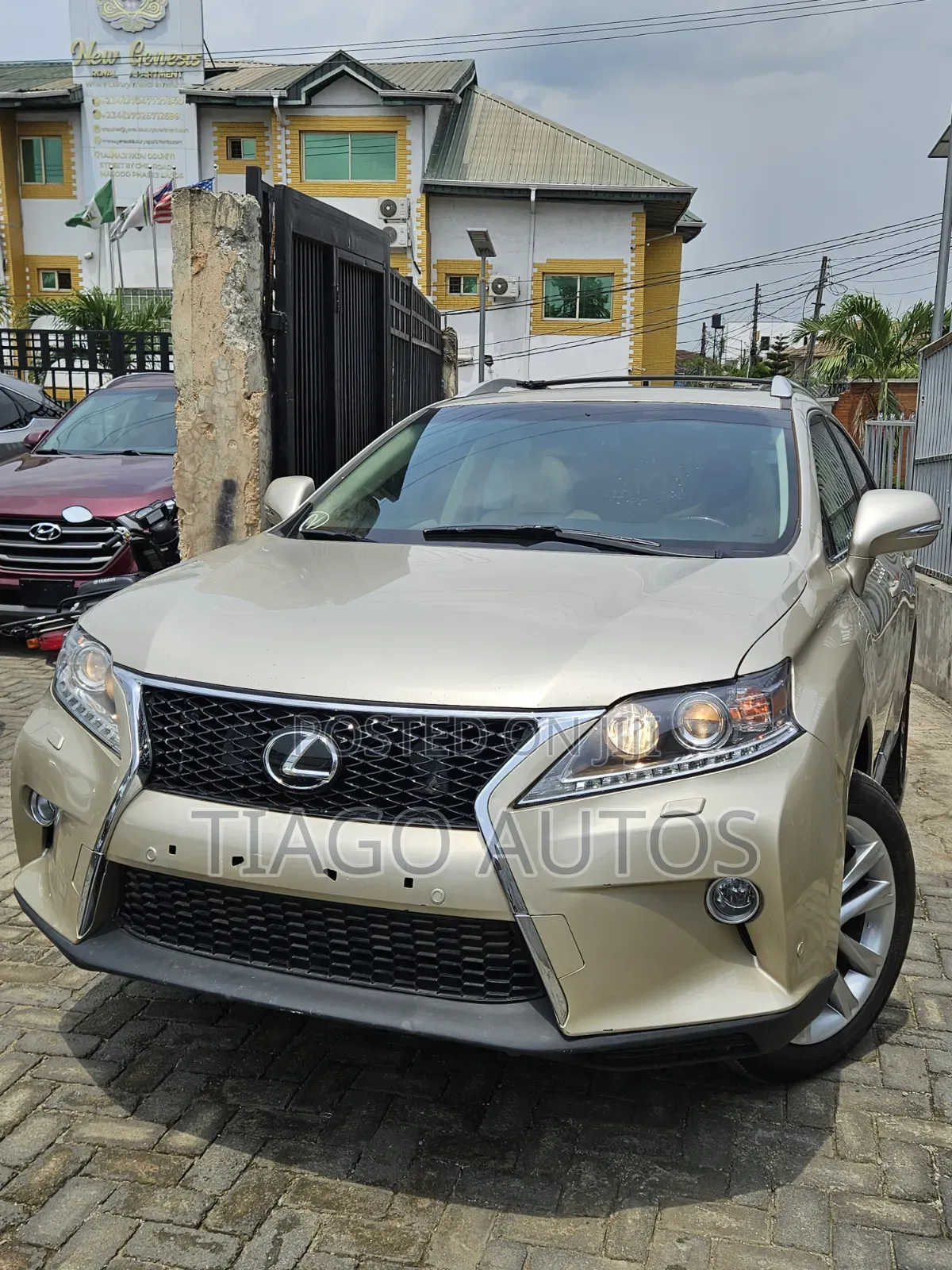 Lexus RX 350 AWD 2013 Gold
