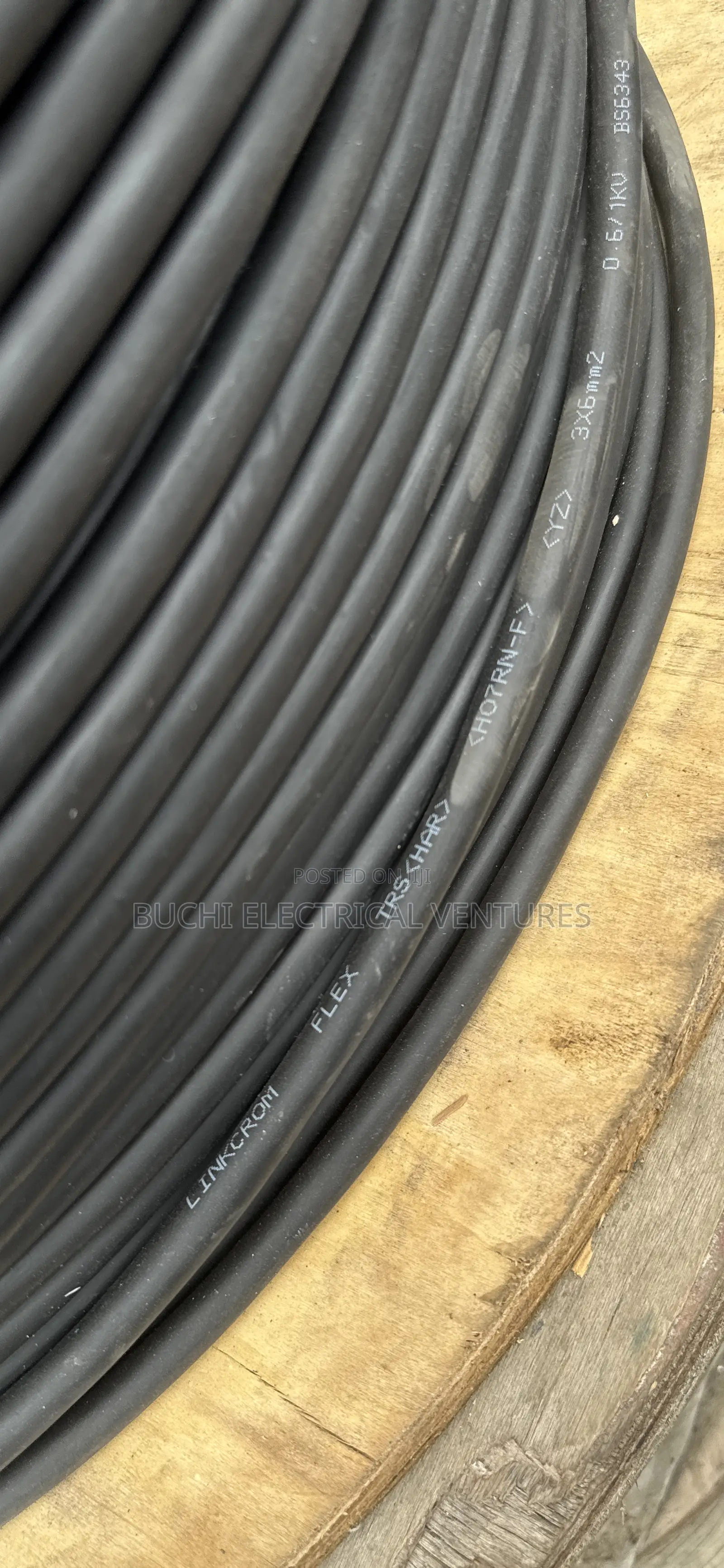 6mmx3 Core Flexible Cable TRS