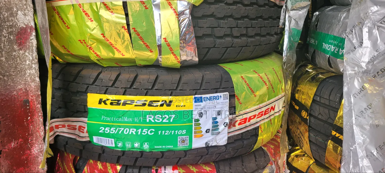 Brand New Kapsen Practicalmax H/T Rs27 – 255/70r15c (Heavy Duty)
