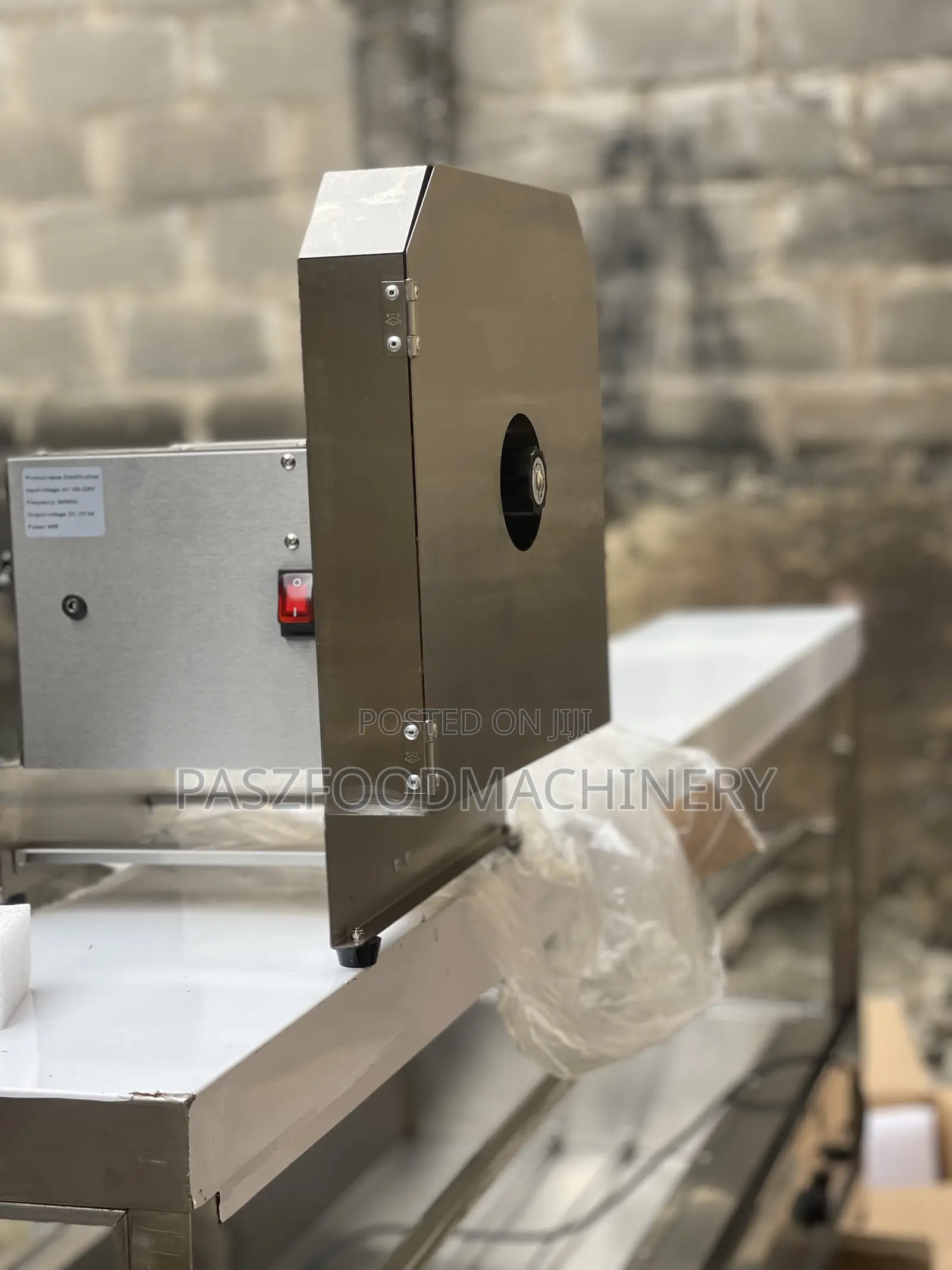 Automatic Industrial Plantain Tubers Slicer