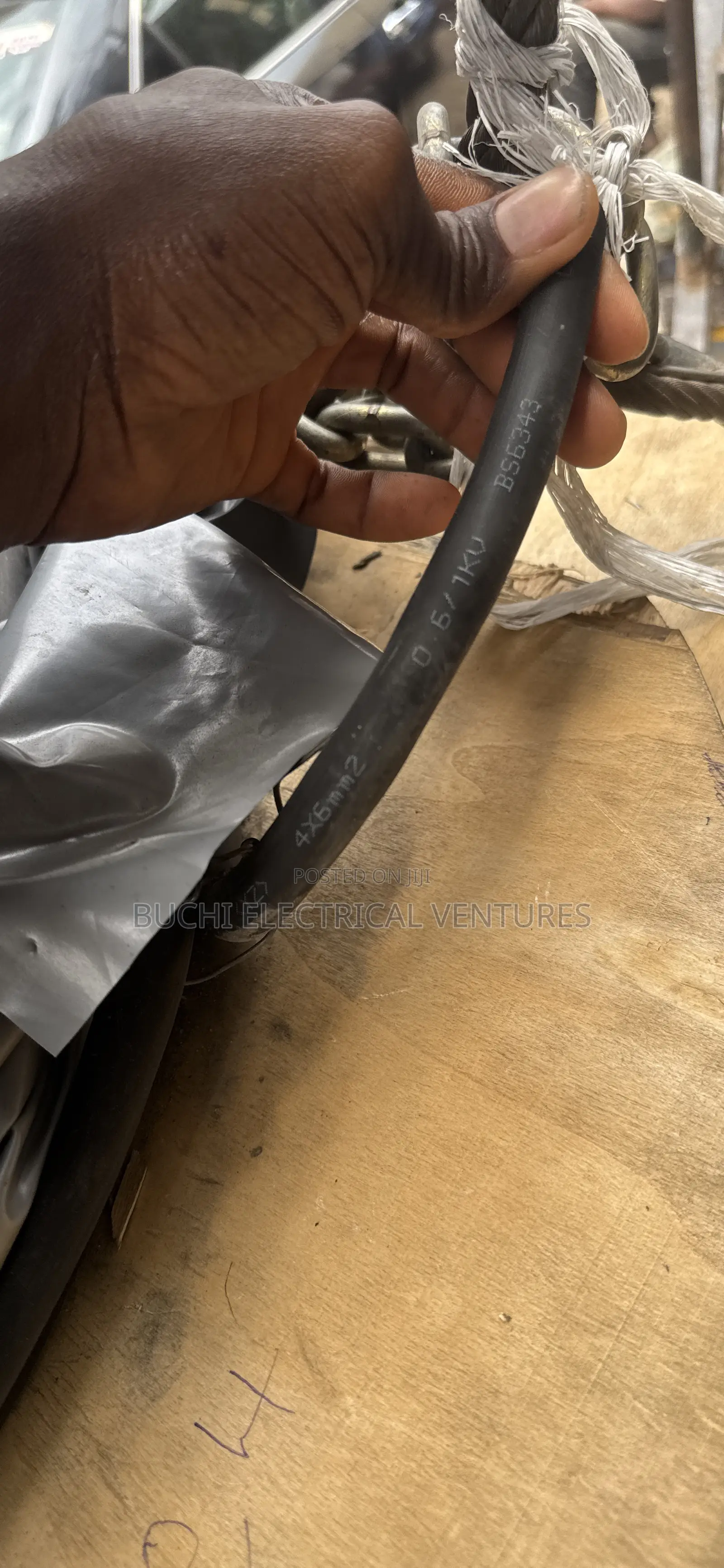 6mmx4core Flexible Cable TRS (H07rn-F)