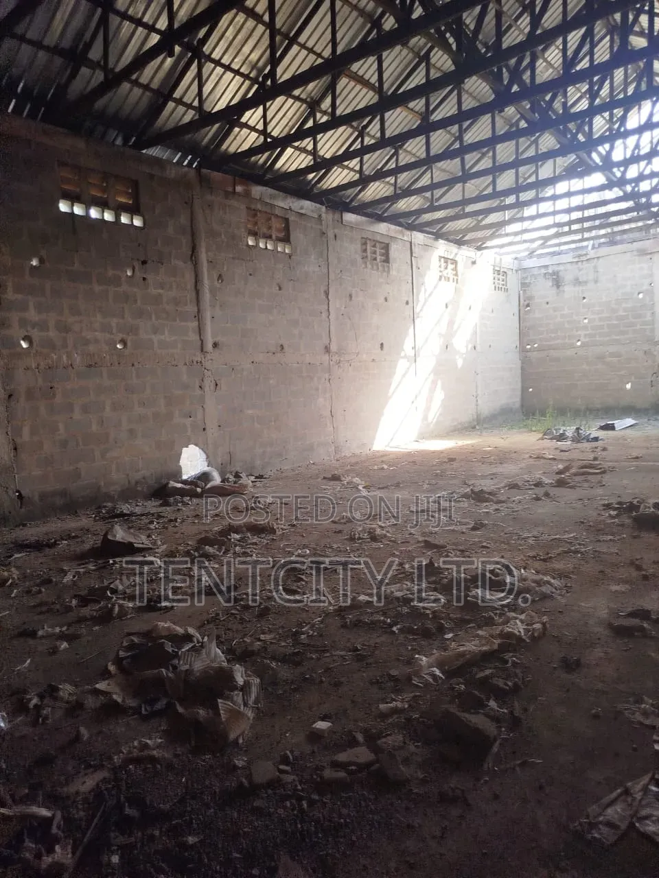 60% Completed Warehouse Behind Annamco on 1320sqm in Enugu