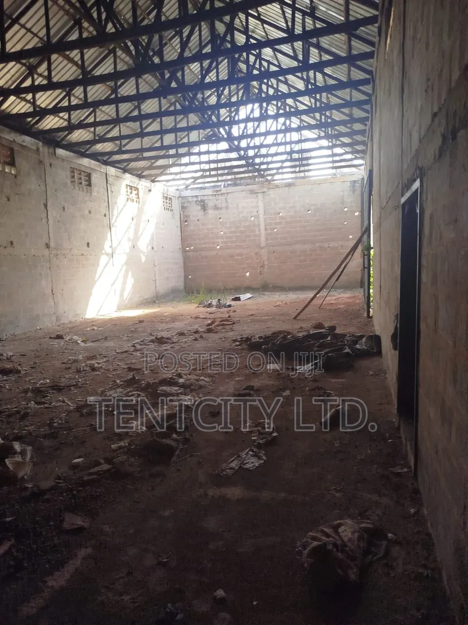 60% Completed Warehouse Behind Annamco on 1320sqm in Enugu
