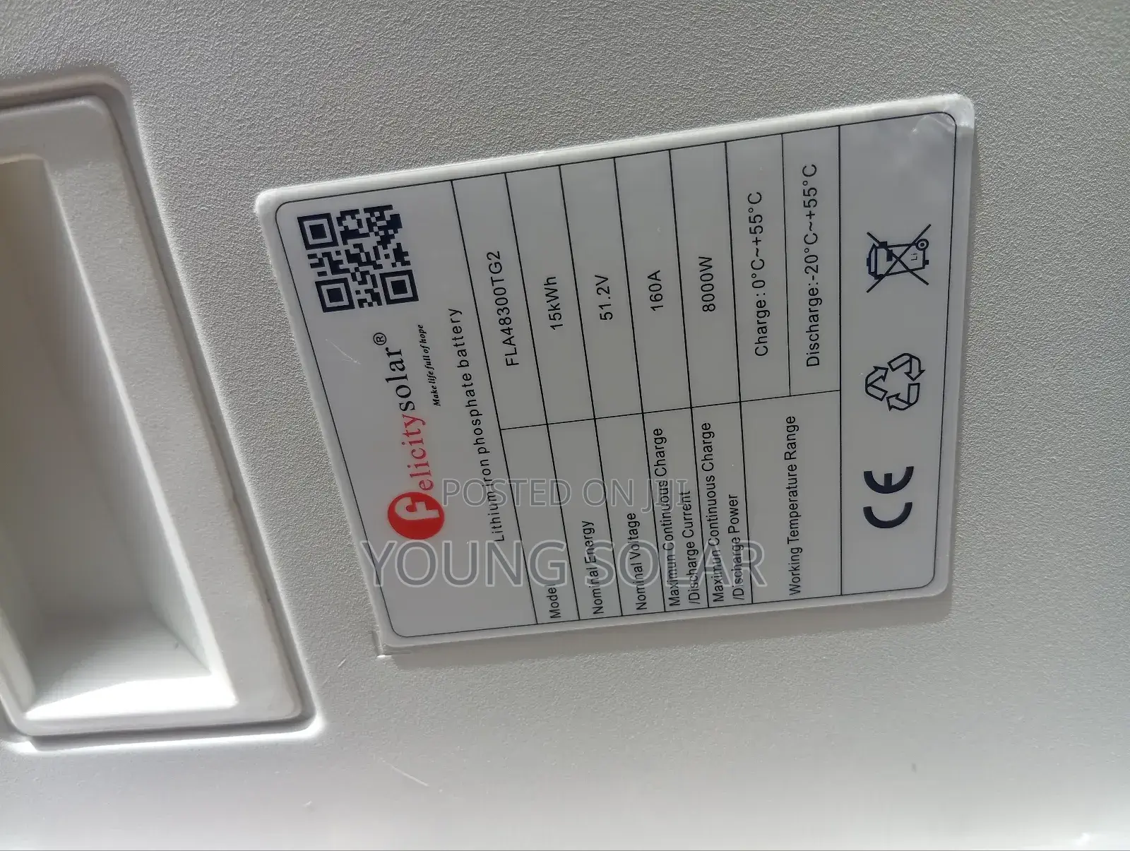 15kwh 51.2v Solar Battery