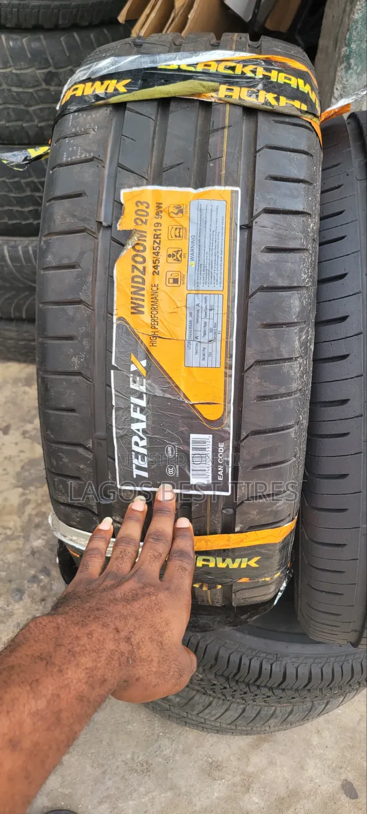 Brandnew Teraflex Windzoom 203|245/45zr19 98w (Ultra High Performance)