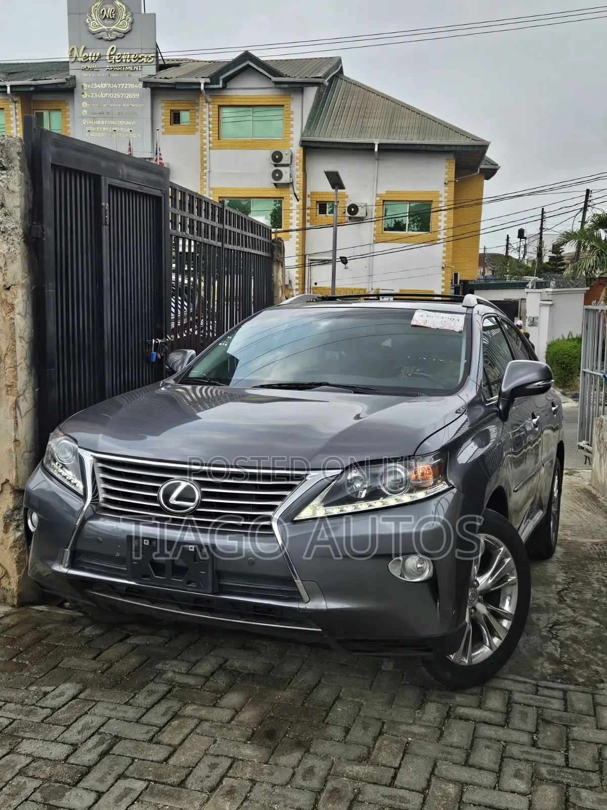 Lexus RX 350 AWD 2013 Gray