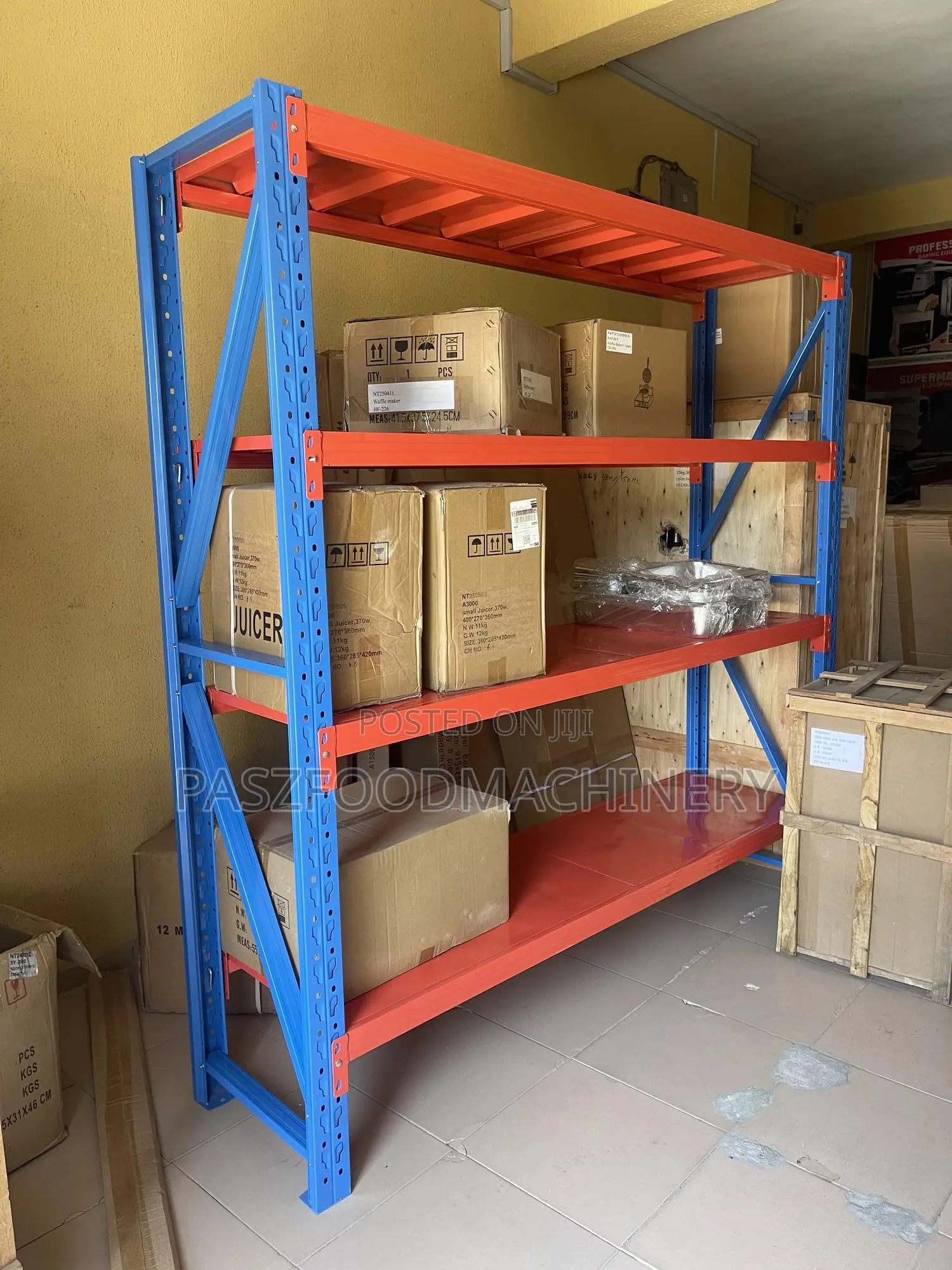 Heavy-Duty Warehouse Rack