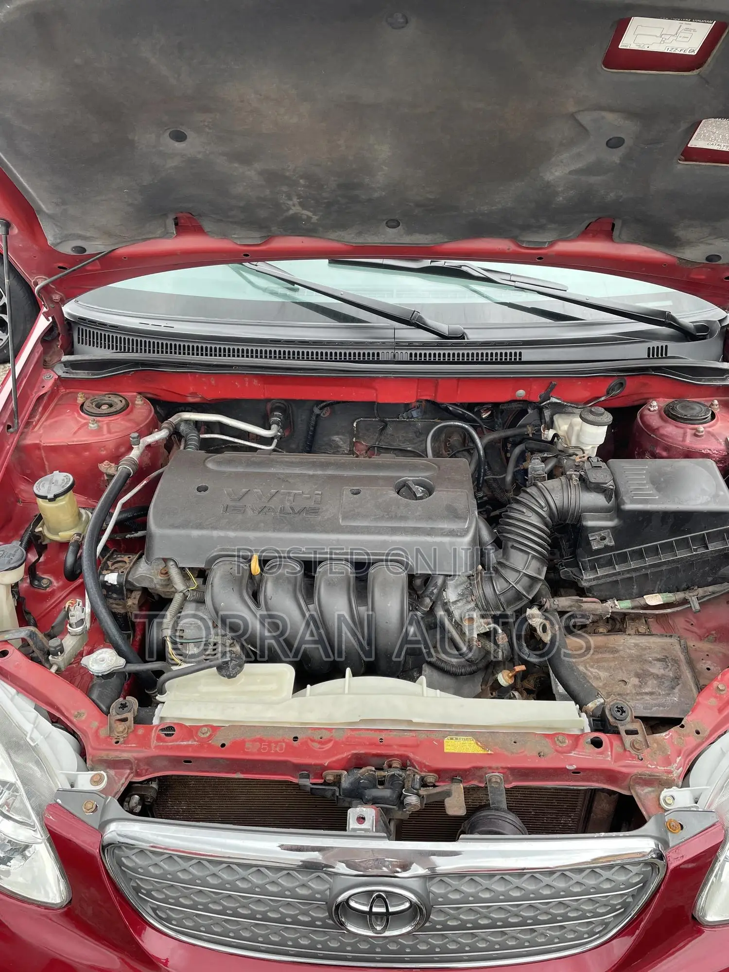 Toyota Corolla S 2006 Red