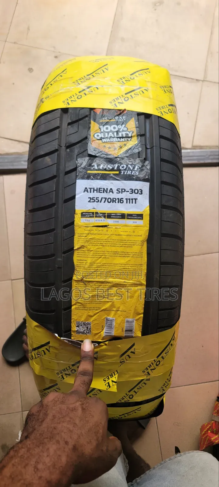 Brandnewaustone Athena Sp-303|255/70r16 111t(All-Seasonhighwayterrain)