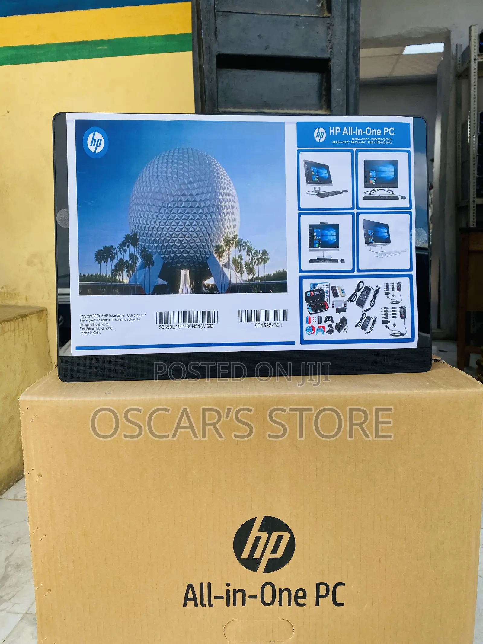New Desktop Computer HP ProOne 400 G3 8GB Intel Core i5 SSD 256GB