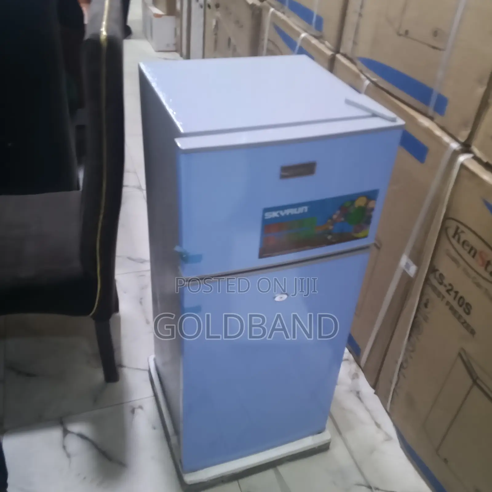 Skyrun 108l Blue Refrigerator – Home Essential