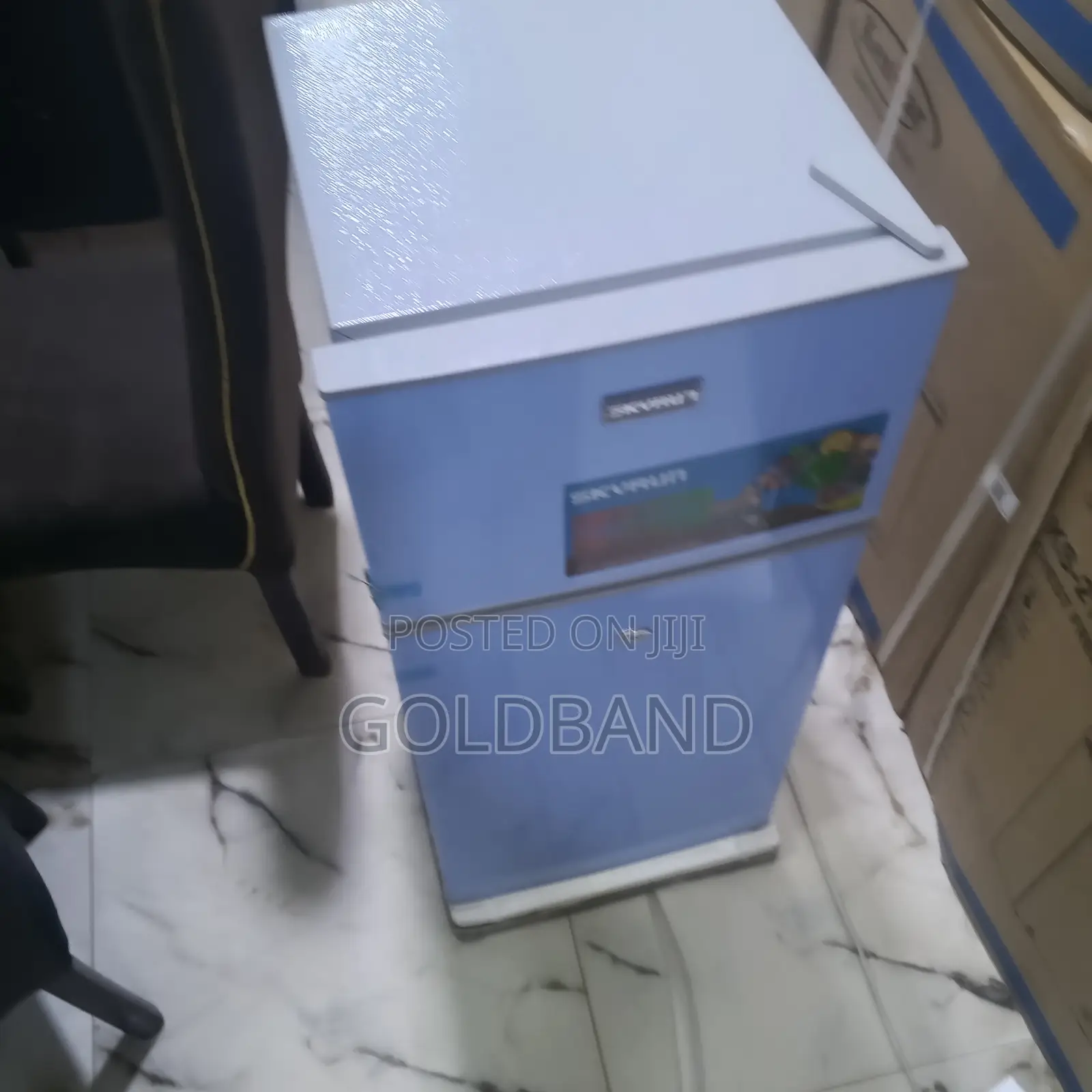 Skyrun Blue 108l Double Door Refrigerator Online