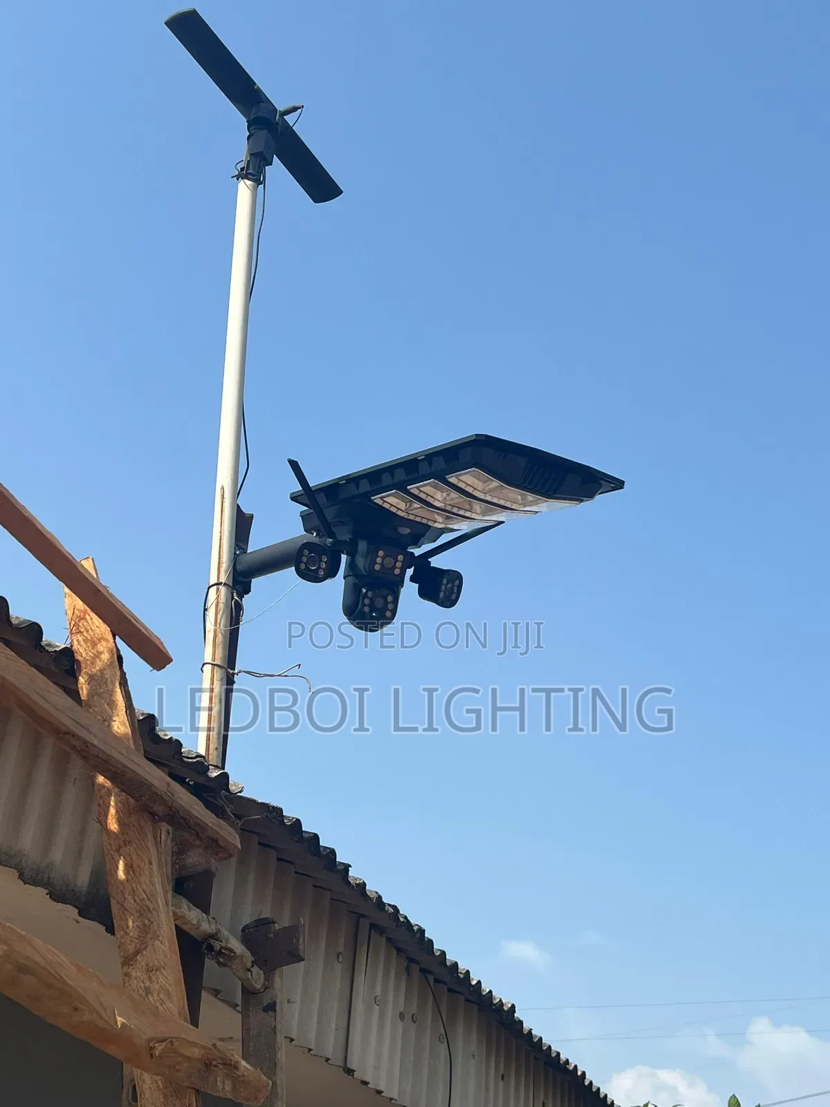 Ai CCTV Solar Light With Camera (450w)