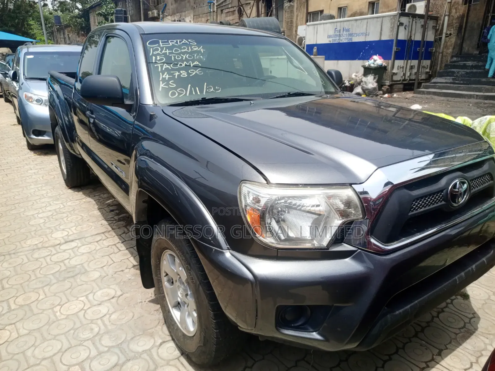 Toyota Tacoma 2015 Gray