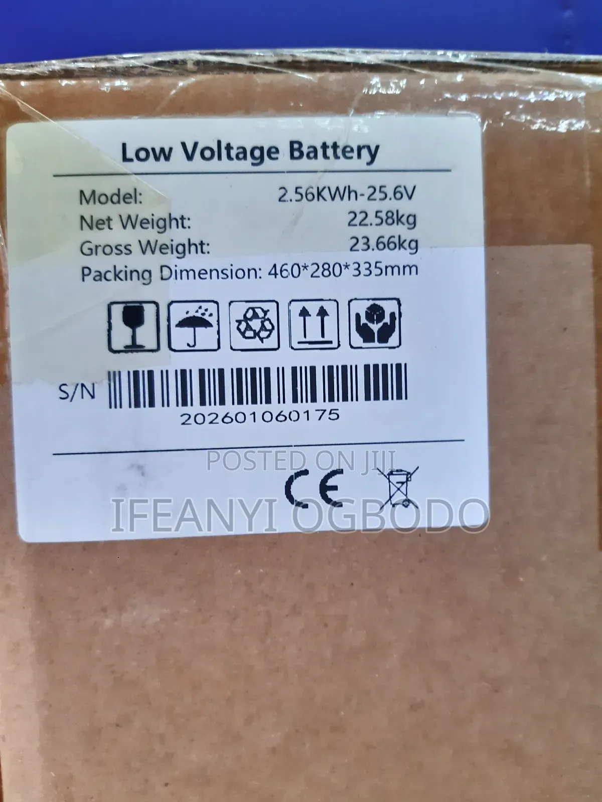 Luxsun Solar Lithium Battery 2.5kwh 24v