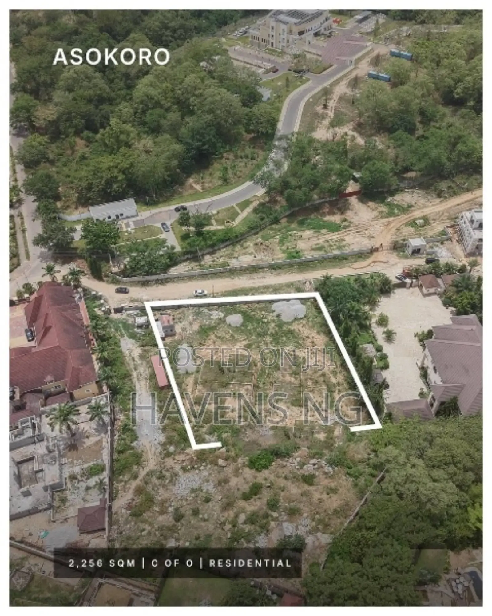 Asokoro • 2,256 SQM • ₦2.7 Billion (Asking) • Cofo