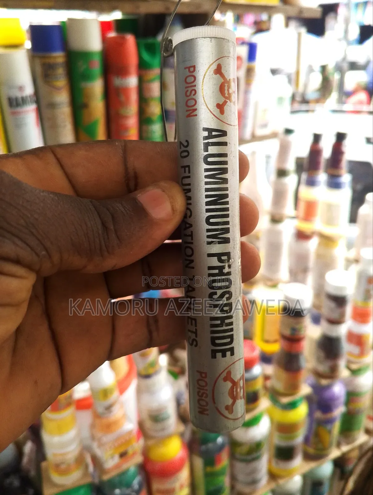 Aluminum Phosphide Fumigation 20 Table