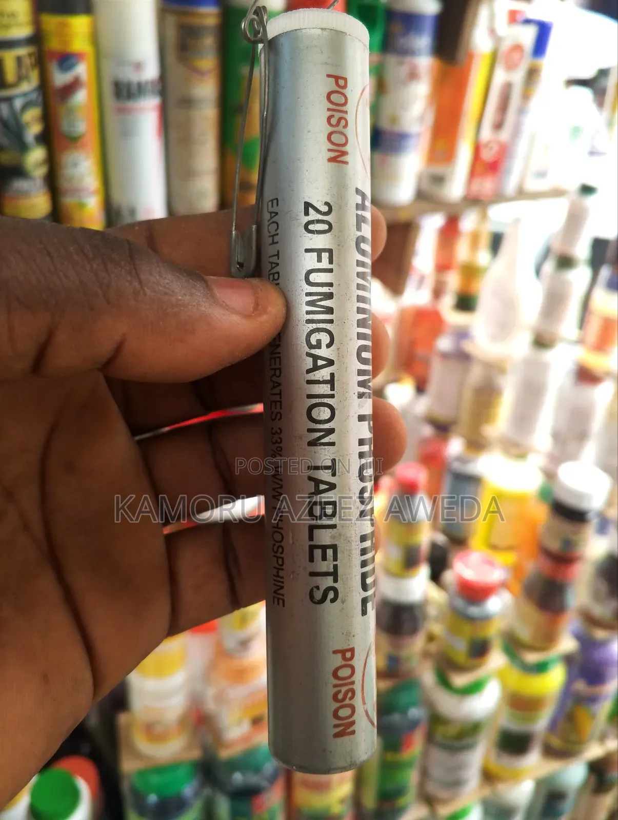 Aluminum Phosphide Fumigation 20 Table