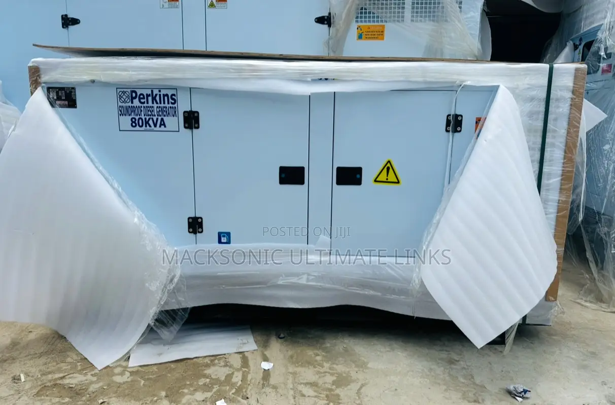 Good Quality 80kva Perkins Soundproof Generator With Warranty