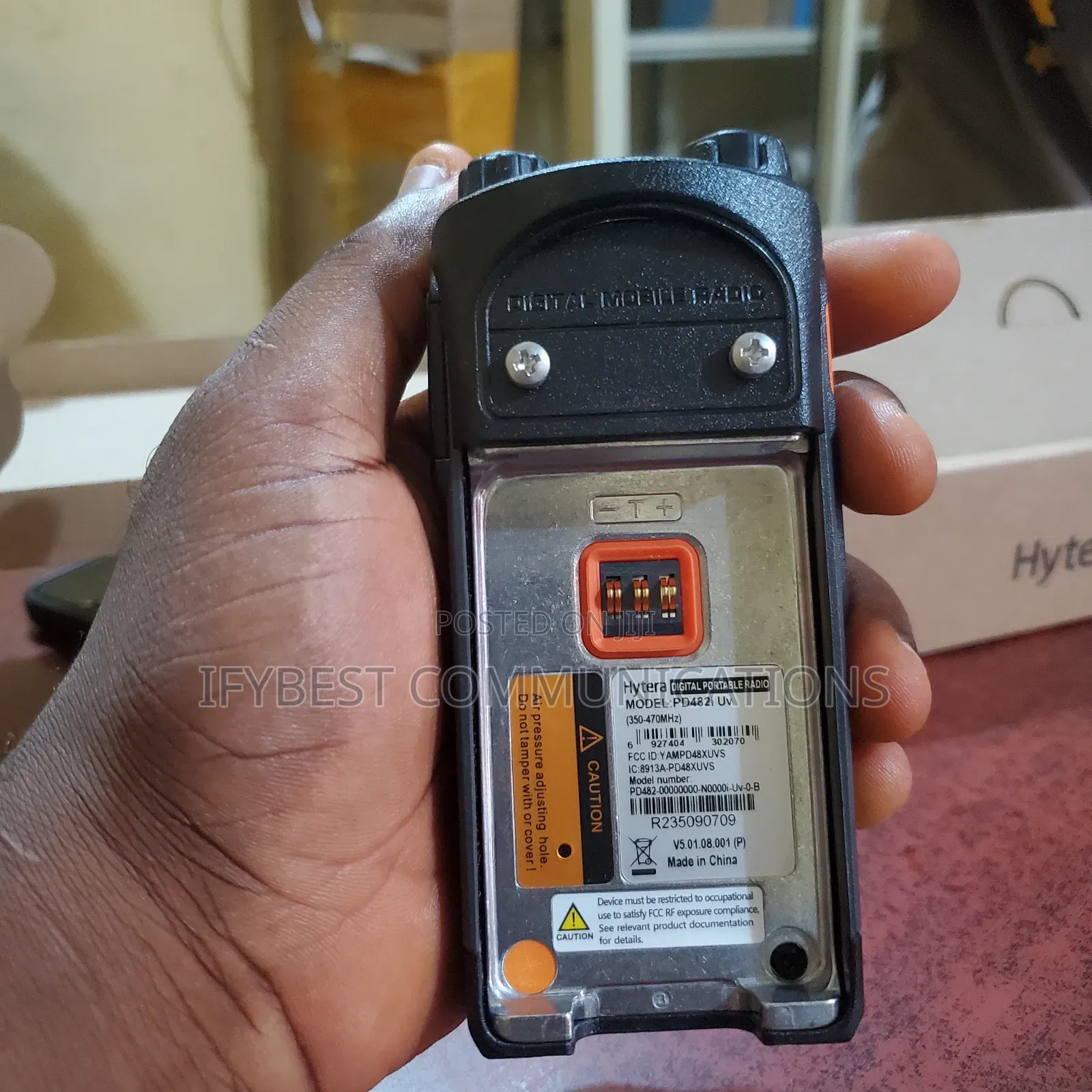 Hytera Digital Portable Radio Pd482i Uv